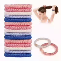 15er Set Elastische Haargummis Zopfgummis Damen Mädchen Haar 1 st