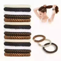 15er Set Elastische Haargummis Zopfgummis Damen Mädchen Haar 1 st
