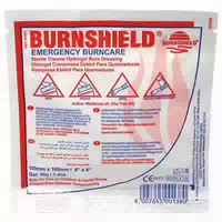Burnshield Hydrogel Foam Dressing Steril Kompresse, Verbrennungen Verbrühungen