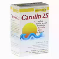 Carotin 25 Feingold Kapseln 100 St Kapseln