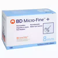 Bd Micro Fine Pen Nadeln 0 25x8 mm 31 g 100 st