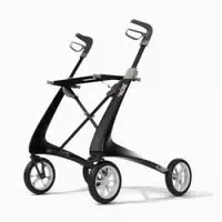 Carbon Ultralight Rollator Schwarz