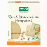 Byodo Reis & Kichererbsen Knusperbrot