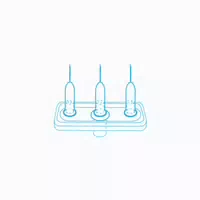 Mesoram Multi Injektor 3 Fach Linear | 30g | 0 30 X 6mm 36 st