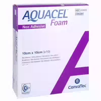 Aquacel Foam Nicht Adhäsiv 10x10 Cm Verb 10 St