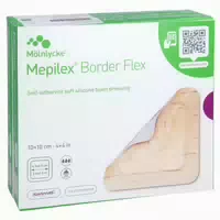 Mepilex Border Flex Schaumverb Haft 10x1 10 St