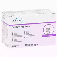Soft Fine Plus Kanülen 6 mm 31 g 0,25 mm 110 st