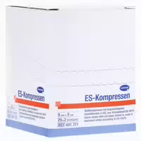 Es Kompressen Steril 5x5 cm 8fach 25x2 st