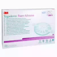 Tegaderm Foam Adhesive Fk 10x11 cm Oval 10 st