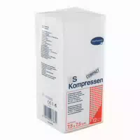 Es Kompressen Unsteril 7,5x7,5 Cm 12fach 100 St