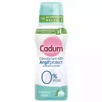 Cadum Argilprotect 48h Deodorant Aloe Frische Spray
