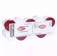 Salbenkruke Weiß 100 g mit Schraubdeckel Rot