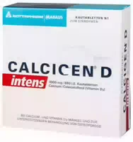 Calcigen D Intens 1000mg 880 I E 48 St Kautabletten
