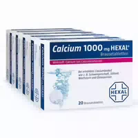 Calcium 1000 Dura Brausetabletten 20 Brausetabletten