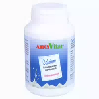 Calcium 200mg Vitamin C 30mg Amosvital Lutschtabletten