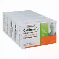 Calcium D3 Ratiopharm Forte 100 st Brausetabletten