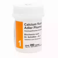Calcium Fluoratum D12 T Adler Pharma 200 St Tabletten
