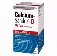 Calcium Sandoz D Osteo 500 mg 400 I E 120 st
