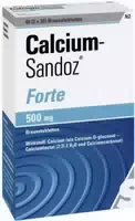 Calcium Sandoz Forte 500mg 5x20 st Brausetabletten