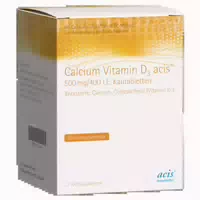 Calcium Vitamin D3 Acis 500 Mg 400 I E 100 St