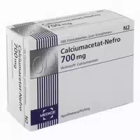 Calciumacetat Nefro 700 Mg Filmtabletten