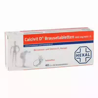 Calcivit D Brausetabletten 600mg 400 Internationale Einheiten