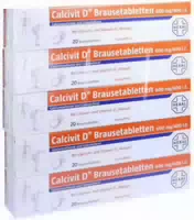 Calcivit D 600mg 400 I E 50 st Brausetabletten