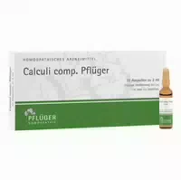 Calculi Comp Pflüger Ampullen 10 St