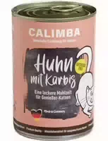 Calimba Katzenfutter Huhn mit Kürbis