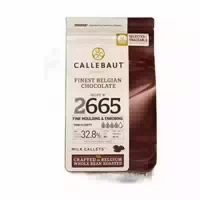 Callebaut Receipe No 2665 Kuvertüre Callets, Vollmich Schokolade, 32,8% Kakao 2,5kg