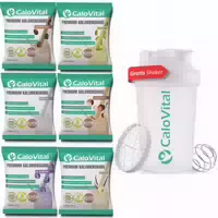Calovital Probierpaket Inkl Gratis Shaker | 6er Pack Café & Nuss, Je 50g