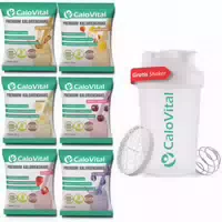 Calovital Probierpaket Inkl Gratis Shaker | 6er Pack Nuss & Creme, Je 50g