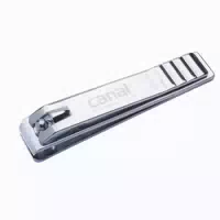Fußnagelknipser Mit Gerader Schneide, Vernickelt, 8 Cm