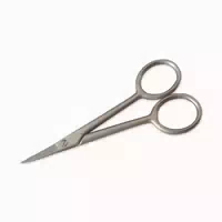 Fußnagelschere Mit Mikroverzahnung Gebogen Vernickelt, 13 Cm 1 St