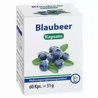 Blaubeer Kapseln 60 St Kapseln