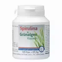Spirulina Grünalgen Kapseln 120 St Kapseln