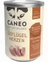 Caneo Ruf der Wildnis Geflügelherzen Getreidefrei