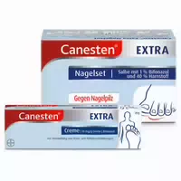 Canesten Extra 2 Phasen Kurztherapie Set Bei Nagelpilz