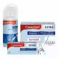 Canesten Extra 2 Phasen Kurztherapie bei Nagelpilz mit Fußspray
