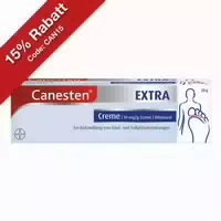 Canesten Extra Bifonazol gegen Haut und Fußpilzerkrankungen