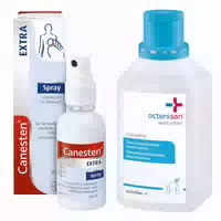 Canesten Extra Bifonazol Pumpspray Octenisan Waschlotion