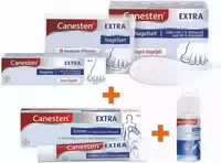 Canesten Extra Nagelset Canesten Extra 20 g Creme Caneprotect 150 ml Fußspray