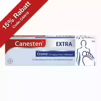 Canesten Extra Creme gegen Haut und Fußpilzerkrankungen