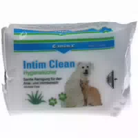 Canina Intim Clean Hygienetücher für Hunde und Katzen