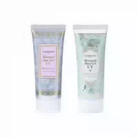 Canmake Mermaid Skin Gel Set 01 Clear & C01 Mint