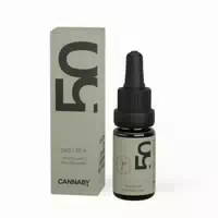 Cannaby Cbd Öl 50% – Breitspektrum, 25 mg Pro Tropfen, 10 ml