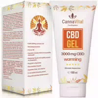 Cannavital Wärme Gel Mit Cbd & Latschenkiefer – 3000 Mg Cbd