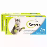 Canosan zur Unterstützung der Gelenke & des Bindegewebes für Katzen mit Grünlippmuschel Extrakt Gonex 30 st Kautabletten