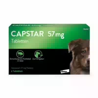 Capstar Tabletten gegen Flöhe für Große Hunde von 11 Bis 57 Kg, 6 Tabletten in einer Packung