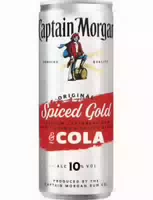 Captain Morgan & Cola Original Spiced Gold Einweg